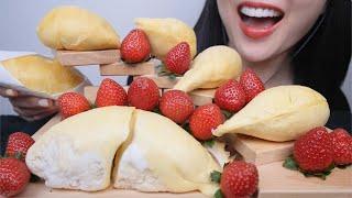 DURIAN PARTY (ASMR EATING SOUDNS) NO TALKING | SAS-ASMR