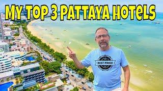 My TOP 3 SUPER NICE budget hotels in CENTRAL PATTAYA
