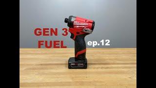 Milwaukee M12 Gen 3 FUEL Impact Driver Review | 3453-20 | Best Impact ep.12