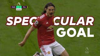 PREMIER LEAGUE | Spectacular Goal From Edinson Cavani