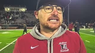 Milford Head Coach Andrew Micovich talks about the 35-29 win over Lakeland