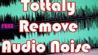 How To Remove Background Noise in Video and Audio Tracks !!! 2018