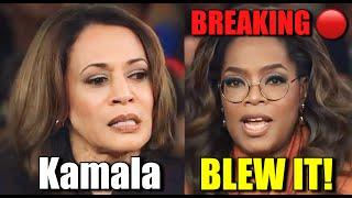 HOLY SH*T! Kamala BLEW It! Oprah HAD To Ask An EASIER Question! Feds Blocked Desantis!