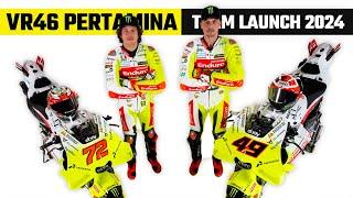 VR46 Pertamina MotoGP Team Presentation 2024 | MotoGP 2024 | Valentino Rossi Team Presentation 2024