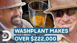 Restored Washplant Makes $222,870 In Just 3 Months! | Gold Rush: Mine Rescue With Freddy And Juan