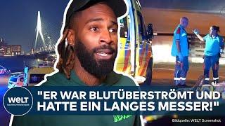 ROTTERDAM: Islamistischer Messerterror! "Da musste ich handeln!" Fitnesstrainer überwältigt Täter!