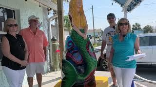 Unveiling of 'The Kraken' at The Silver Dolphin Restaurant For The Mermaid Tale Trail (2023)
