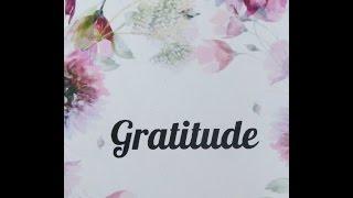 NEW Gratitude Journal from Lot95Designs