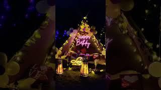 Birthday Surprise Decor || Love Theme || Av Events || Hyderabad || #shorts #decoration #events