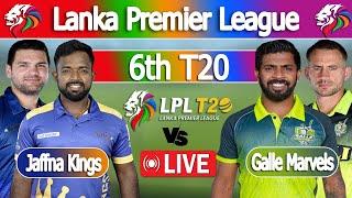 LPL LIVE | Live cricket match today | Galle vs Jaffna Score 6th Match