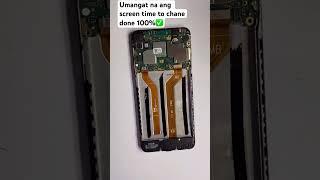 Asus Zenfone maxx pro m2 battery bloated replacment #shortvideodone100%