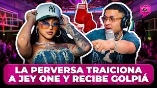 LA PERVERSA TRAICIONA A JEY ONE Y RECIBE GOLPIÁ EN DISCOTECA POR CUERNO