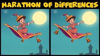 Super Challenge of 10 Tasks Find 3 Differences  Attention Test  Round 438