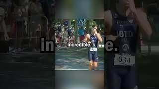 Incredible act of kindness by a marathon runner #shorts #kindness #viralshorts