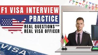 F1 Visa Interview Practices for Studying in the USA | Top Tips & Sample Questions