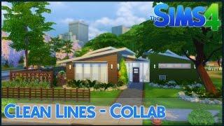 The Sims 4 Speed Build - Clean Lines (Collab with Ansett 4 Sims)