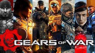 FULL MOVIE | ALL CUTSCENES | THE ENTIRE GEARS FRANCHISE STORY | Gears Of War (2006-2020 XBOX ONE X)