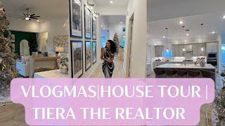 VLOGMAS| Beazer Model Home Tour Vlog Style | Kerrville Floor Plan| Tiera The Realtor