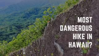 This is the Scariest Hike in Oahu, Hawaii!