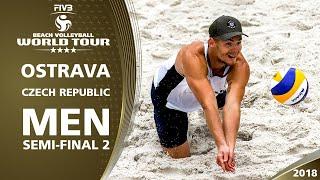 Herrera/Gavira vs. Semenov/Leshukov - Full | 4* Ostrava - FIVB Beach Volleyball World Tour 17/18