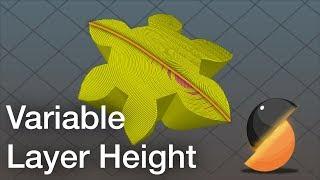 Variable Layer Height in Slic3r Prusa Edition