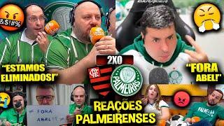 REAÇÕES dos PALMEIRENSES FURIOSOS com a DERROTA - FLAMENGO 2X0 PALMEIRAS [REACT COPA DO BRASIL 2024]