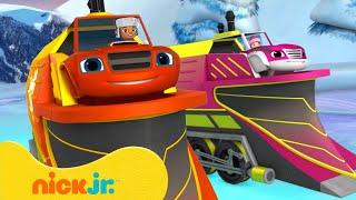 Snow Plow Blaze & Watts Help Gabby in a Winter Rescue! | Nick Jr.