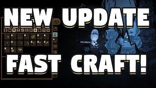 How To Fast Craft in Don't Starve Together - Don't Starve Together Ui Update Fast Craft