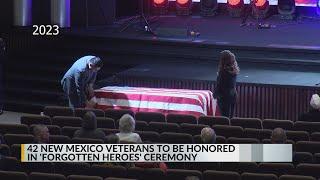 New Mexico veterans honored in Forgotten Heroes ceremony