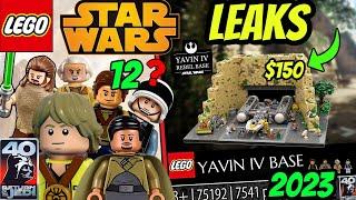 YAVIN IV Rebel Base - EXCLUSIVE LEAK: 12+ Minifigures $160?! BEST Deal 2023… LEGO Star Wars
