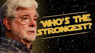 Who does George Lucas think the most powerful Jedi is?