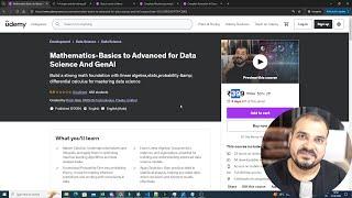 Mathematics-Basics To Advanced For Data Science And Machine Learning Course