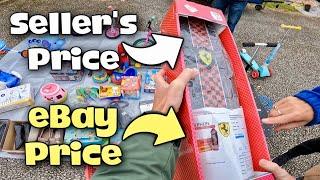 eBay Prices At The Car Boot Sale! | Tir Prince North Wales