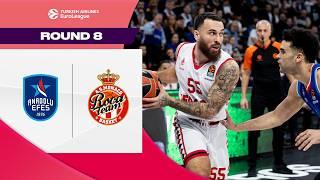 MAGNIFICENT Comeback | Anadolu Efes Istanbul - AS Monaco | BASKETBALL HIGHLIGHTS R8 2024-25