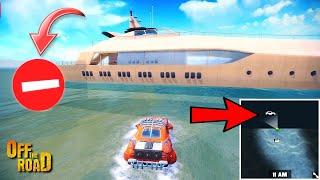 Yacht Standing Out Of Map - Reverse Glitch | Off The Road OTR Open World Driving HD