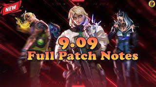 VALORANT 9.09 Patch Notes EXPOSED (Agents CHANGES, BUG FIXES, PREMIER Update)