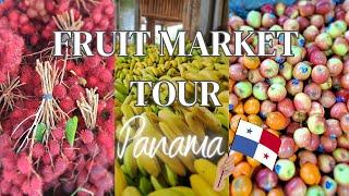 Panama's Exotic Fruit Paradise: A Market Tour with prices