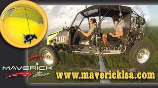 i-TEC Maverick LSA flying car, dune buggy, and powered parachute.