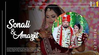 Best Wedding Highlight 2024 | Sonali Love Amarjit | MM Graphics️