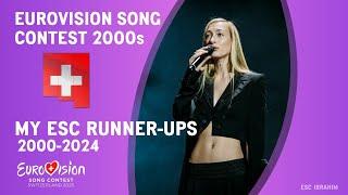 Eurovision 2000s | My Runner-ups From 2000-2024