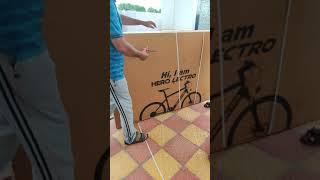 unboxing our new Hero lectro electrical bicycle #shorts#Rs.25000# No paid pramotion#