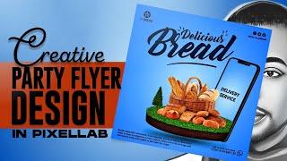How to make Poster graphic design on Android | pixellab poster-making app for your mobile.
