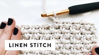 linen (moss, granite) stitch