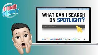 How to use spotlight search on Mac?