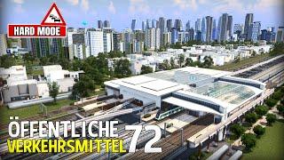 Öffentliche Verkehrsmittel bearbeiten und ausbauen in Cities Skylines! | All in One 72