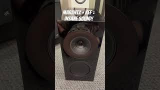 Marantz + KEF Insane Stereo Sound! #kef #marantz #stereo