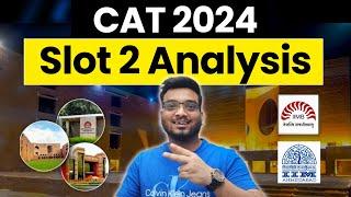 CAT 2024 | SLOT 2 ANALYSIS | First Cut Analysis