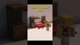 The Better Bed! #minecraftbuilding #buildtips #minecraft #minecrafttutorial #shorts