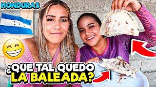 Preparando BALEADAS en Honduras