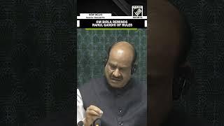 Speaker Om Birla reminds LoP Rahul Gandhi of rules for media interaction of nonmembers in Parliament